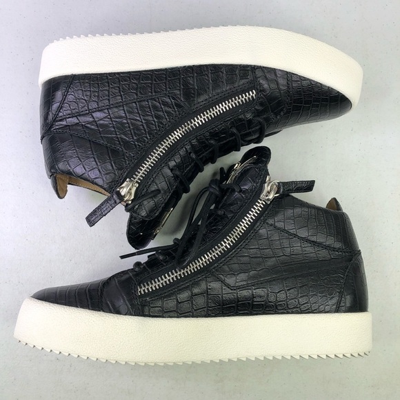 Giuseppe Zanotti Men’s Kriss Lace Up Sneaker Boots ru70009 Size 7 $795 main image 8